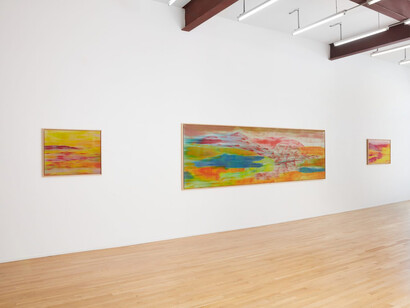Hildur Ásgeirsdóttir Jónsson, Glacial landscapes, exhibition view. Courtesy of Andrew Rafacz 