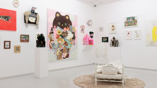 Atelier in Peach and Rose Color, Magic. Courtesy of Tomio Koyama Gallery