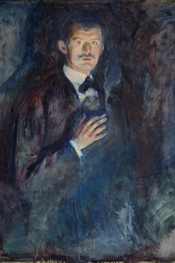 Edvard Munch. Courtesy of SFMOMA