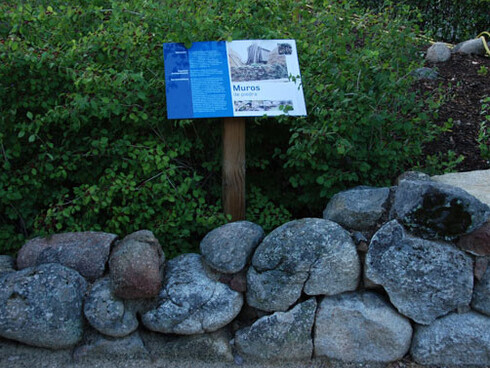 El jardín educativo del monte mediterráneo. Courtesy of Museo Nacional de Ciencias Naturales