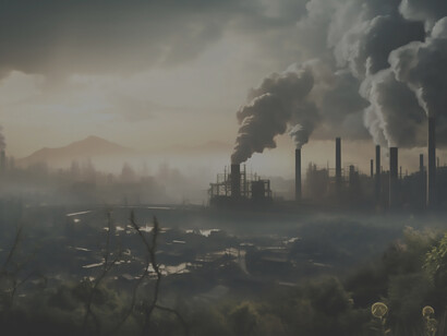 The factory's CO2 emissions serve as a stark illustration of environmental challenges, intensifying the repercussions of climate change