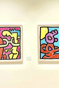 Keith Haring, Flowers II, I, 1990, Nakamura Keith Haring Collection, Keith Haring Artwork ©Keith Haring Foundation, Photo: Alma Reyes
