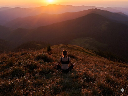 Through meditation, a component of somatic healing, we learn to develop awareness of physical sensations and process emotions
