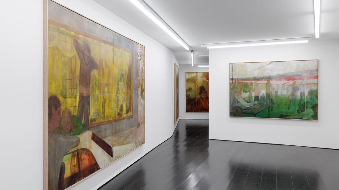 Travis MacDonald, Autoluminescent, ausstellungsansicht. Mit freundlicher genehmigung von Contemporary Fine Arts