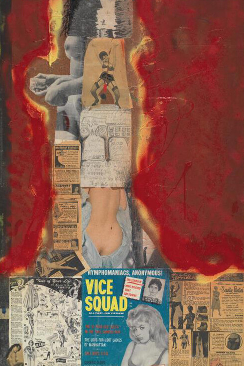 Jean-Jacques Lebel, Johanna's note (1962). Courtesy of Centre Pompidou