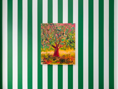Roots n’ fruits, exhibition view. Courtesy of Galerie Eva Presenhuber