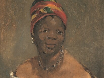Édouard Manet, Negresse, Collezione Gualino