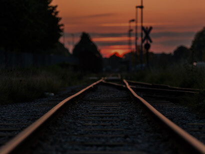 Train tracks. A simple depression hits you with the way you have been living throughout all these years and the realisation of what could have been if something might have clicked but it didn’t