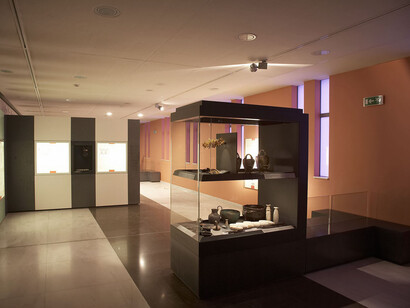 The gold of Macedon, exhibition view. Courtesy of Archaeological Museum of Thessaloniki