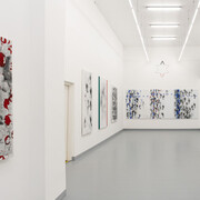 Kendell Geers, The treason of images, exhibition view. Courtesy of acb Gallery