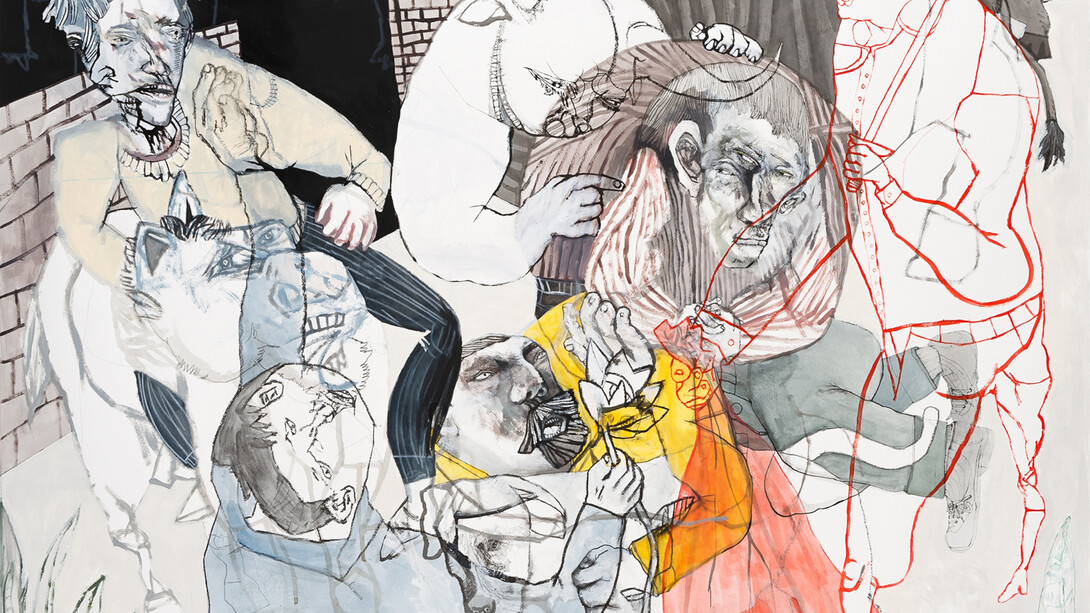 Sergio Moscona
Otras Arenas, 2015
Technique mixte sur papier entoilé
130 x 150 cm
Courtesy de l’artiste et Galerie Claire Corcia