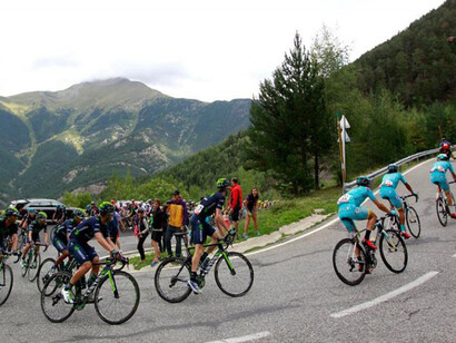 La Vuelta in montagna