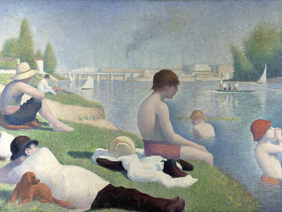 Georges Seurat, Une Baignade à Asurères
