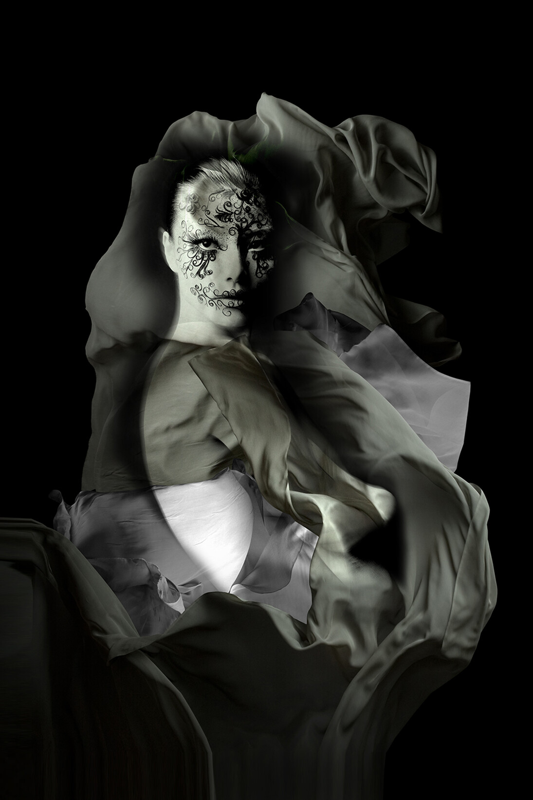 Alexo Wandael, Revealing Muses - Veil D, 2014