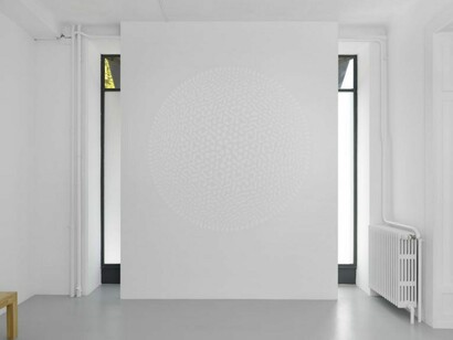 Céleste Boursier- Mougenot, Exhibition view. Courtesy of Galerie Xippas