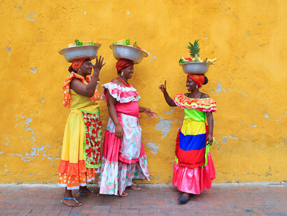 Palenqueras en Cartagena