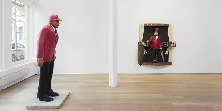 John Ahearn / Rigoberto Torres, Exhibition view. Courtesy of Alexander and Bonin
