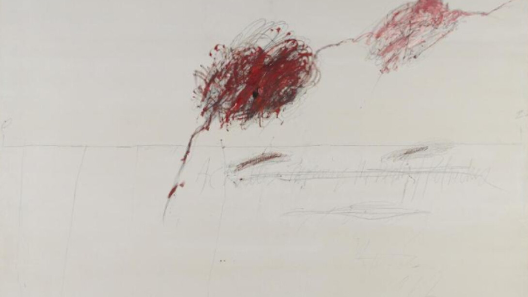 Cy Twombly. Courtesy of Centre Pompidou