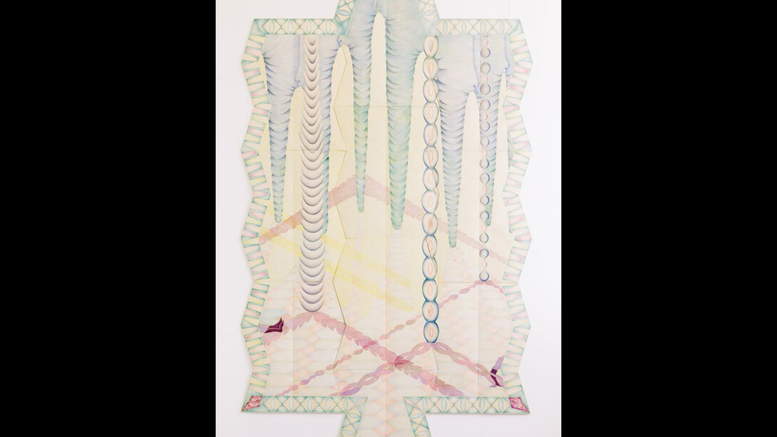 I’m not an island, I’m a body of water. Courtesy of Galería José de la Fuente