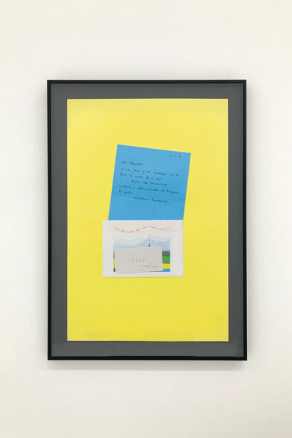 Robert Filliou, Dear skywatcher, 1984. Cortesía de la ADN Galería