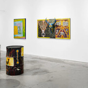 Various artists, Where the land meets the sky, exhibition view. Courtesy of Arthouse Gallery 