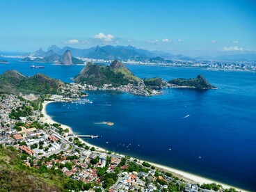 Rio de Janeiro stretching across the coastline, representing Latin America’s place in the debate over the future of the United Nations