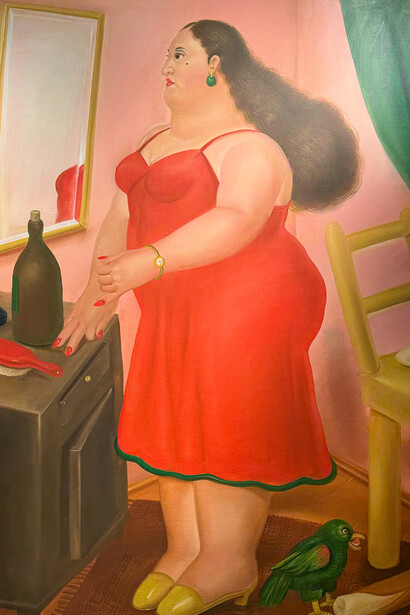 Fernando Botero, Colombiana, 1978. Courtesy of Opera Gallery 