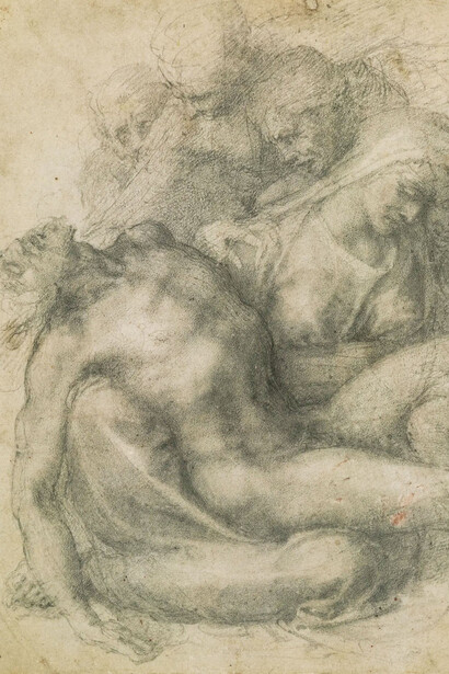 Michelangelo Buonarroti ‘The Lamentation Over the Dead Christ’ (Warwick Pieta), by Michelangelo. Photograph: © The British Museum