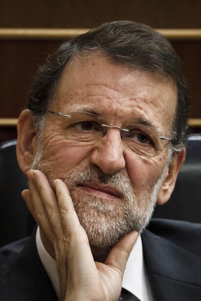 Las mil caras de Rajoy: ¿disgustado?