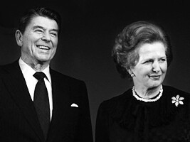 Ronald Reagan trovò una sponda europea in Margaret Thatcher