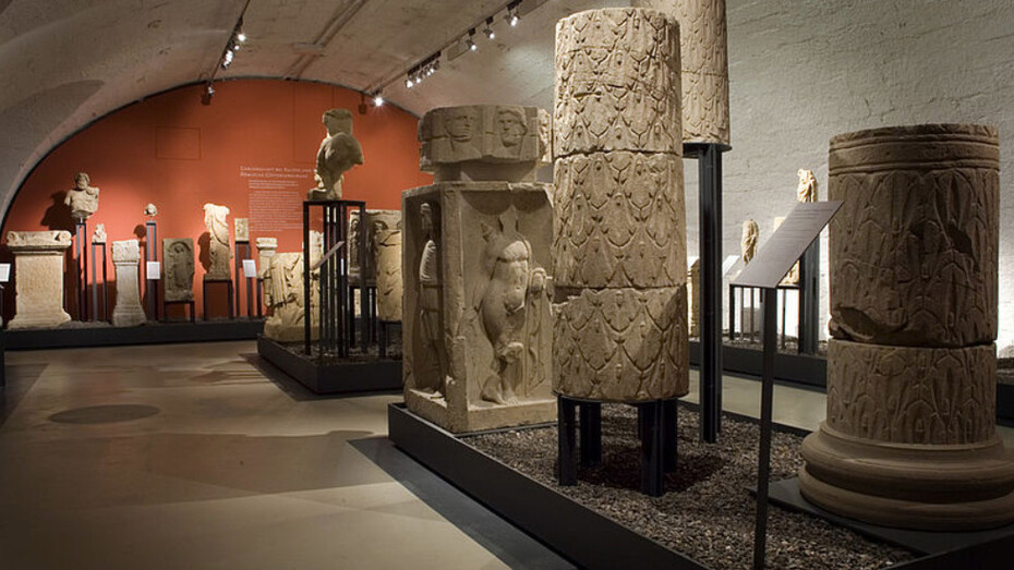 Steinerne Zeugen im Römischen Lapidarium. Courtesy of Landesmuseum Württemberg