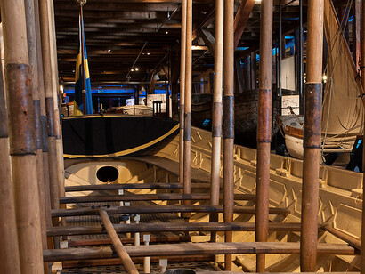 The Navy's small boats. Courtesy of Sjöhistoriska museet