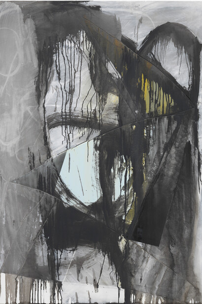 Joe Fleming, Midnight Special, 2014, Enamel on polycarbonate, 60 x 44 inches (152.4 x 111.8 cm)