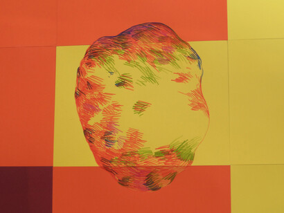 Mario D'Souza, Monumental émotions, 2015, Encre sur papier, Dimensions variables, Courtesy de l’artiste