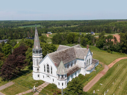 The St. Alexis Roman Catholic Church was a small Catholic parish church located in the rural community of Rollo Bay on Prince Edward Island (PEI), Canada
