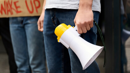 Young activists passionately taking action for change: empowering the future through activism