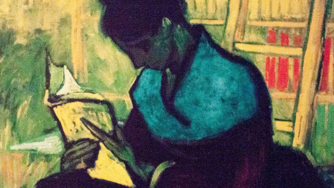 Vincent van Gogh (1853–1890), La lectora de novelas, 1888
