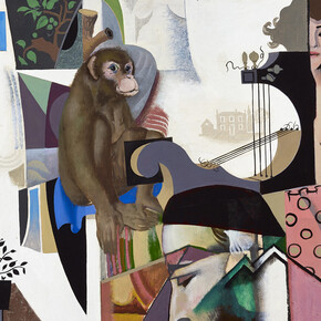 William Crosbie, Music of Living - Monkey and Nude, 1988