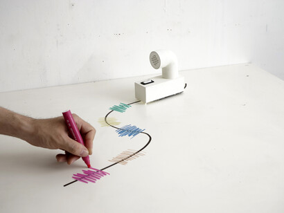 Yuri Suzuki (Japanese, born 1980). Color Chaser. 2010-2013. Plastic and electronics components. 1 15/16 × 5 1/16 × 5 1/16″ (5 × 12.8 × 12.8 cm). The Museum of Modern Art, New York. Gift of the designer.