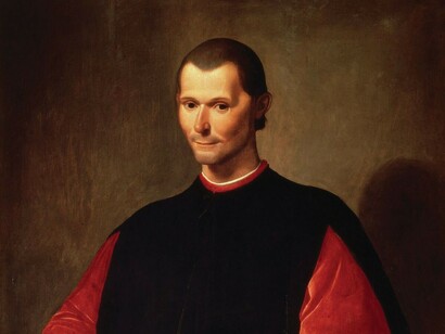 Portrait of Niccolò Machiavelli by Santi di Tito 