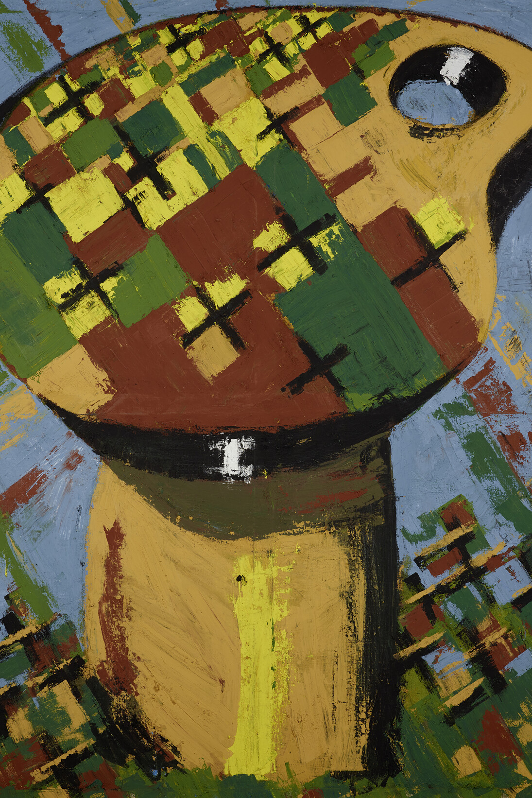 Markus Lüpertz, Palette - dithyrambisch III, 1973 © Rheinisches Bildarchiv Köln, rba_d037774 © ADAGP, Paris 2015