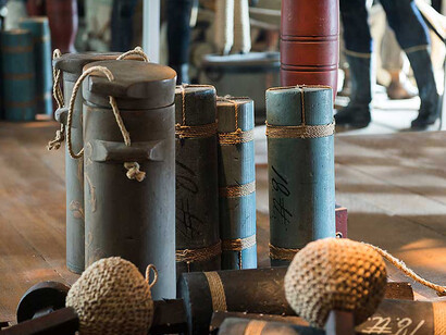 The Gun Deck. Courtesy of Sjöhistoriska museet