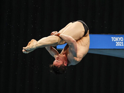 Tom Daley, saltador de trampolín británico especializado en la plataforma de 10 metros