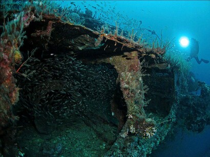Labuan, wreck, relitti di navi della Seconda guerra mondiale