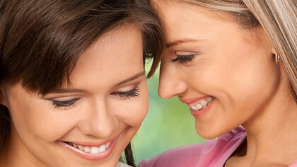 Pareja de lesbianas