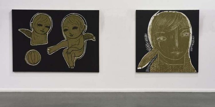Mohannad Orabi, Exhibition view. Courtesy of Ayyam Gallery