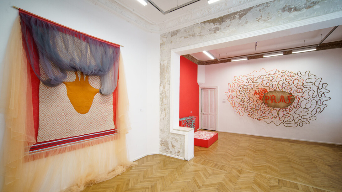 Various artists, A journey to the center of the Earth, exhibition view. Courtesy of Anca Poterașu Gallery
