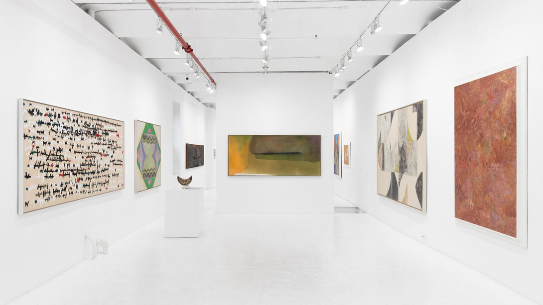 Various artists, Women across America: 1945 – 1979, exhibition view. Courtesy of Eric Firestone Gallery