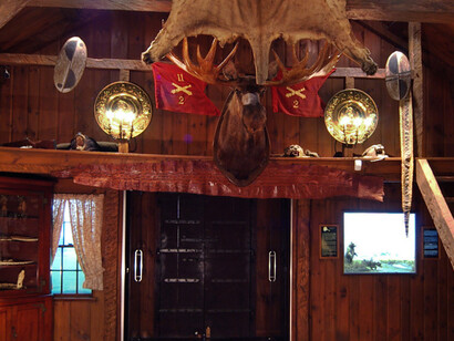 The Colby Trophy Room. Courtesy of Museum of Science