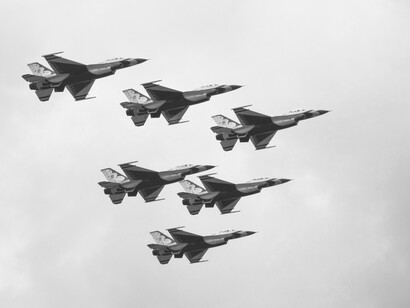 Aerial machines of war take flight and are ready to strike at the order of Russian President Vladimir Putin